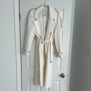 Blossom Cream Trench Coat
